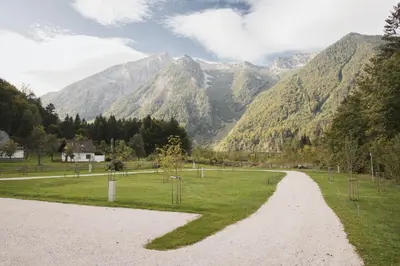 Naturlandschaft in der Nähe des Ferienhauses