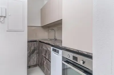 Küche/Küchenzeile in der Unterkunft Apartment Gamsblick