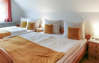 Ein Bett oder Betten in einem Zimmer der Unterkunft Ferienhaus In Mariahof