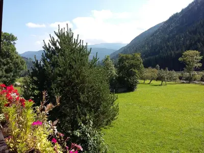Naturlandschaft in der Nähe des Chalets