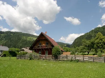 Naturlandschaft in der Nähe des Chalets