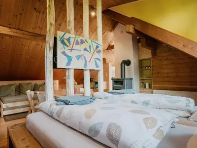 Ein Bett oder Betten in einem Zimmer der Unterkunft VOGIHAISL