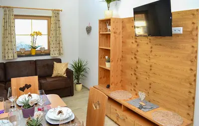 TV/Unterhaltungsangebot in der Unterkunft Ferienwohnung - Weißpriach