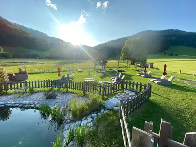 Naturlandschaft in der Nähe der Ferienwohnung