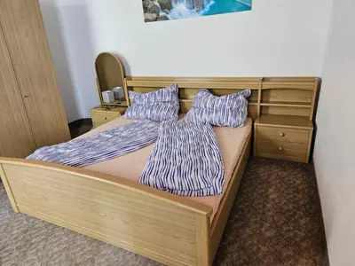 Ein Bett oder Betten in einem Zimmer der Unterkunft Wohnung im Nationalpark Kalkalpen 2