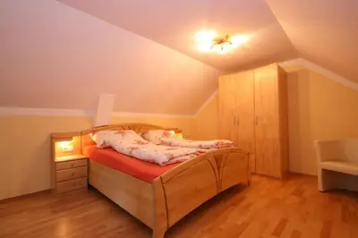 Ein Bett oder Betten in einem Zimmer der Unterkunft Appartements Pichlhof