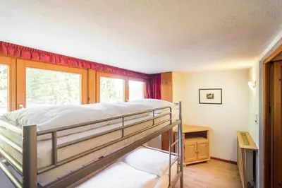 Ein Bett oder Betten in einem Zimmer der Unterkunft Chalet Mariapfarr