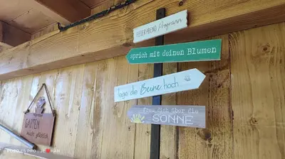 Ein Zertifikat, Auszeichnung, Logo oder anderes Dokument, das in der Unterkunft Ferienhaus Strassgartl ausgestellt ist