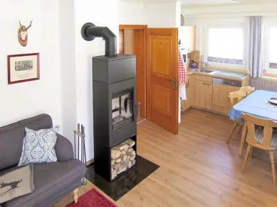 Küche/Küchenzeile in der Unterkunft Chalet Fischerhütte by Interhome