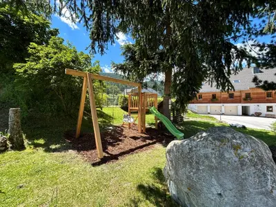 Ein Kinderspielbereich in der Unterkunft Apartment Katschbergblick 7