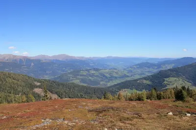 Naturlandschaft in der Nähe des Bed & Breakfasts