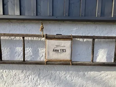 Grundriss der Unterkunft Anno 1763
