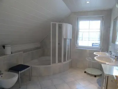 Ein Badezimmer in der Unterkunft Apartments Blaschegg im Zentrum