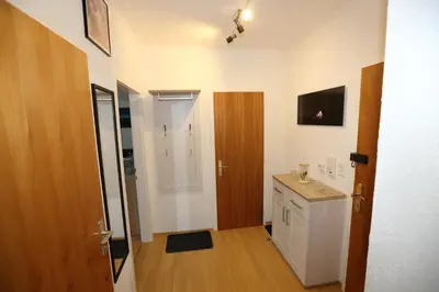 Küche/Küchenzeile in der Unterkunft Ferienwohnung Sölkner