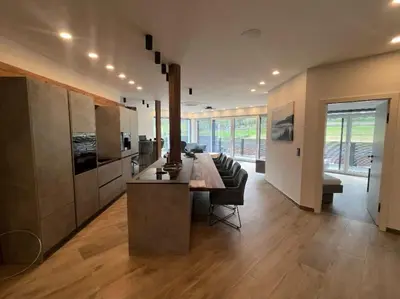 Küche/Küchenzeile in der Unterkunft Penthouse Lorenzerhof