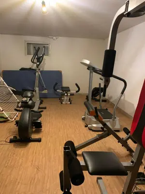 Das Fitnesscenter und/oder die Fitnesseinrichtungen in der Unterkunft Appartement Kammblick