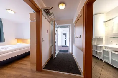 Ein Bett oder Betten in einem Zimmer der Unterkunft Residenz Monica Top 2