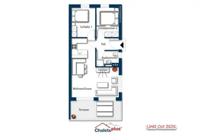 Grundriss der Unterkunft Residenz Monica Top 2
