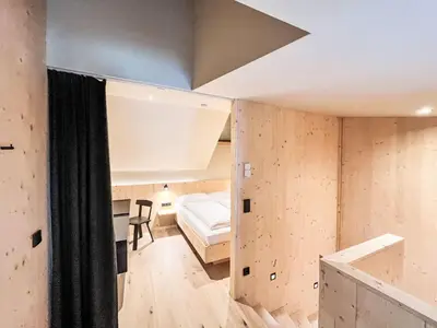 Ein Bett oder Betten in einem Zimmer der Unterkunft Apartment Hideaway Planneralm by Jufa Hotels-2 by Interhome