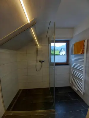 Ein Badezimmer in der Unterkunft Ferienwohnung Feichter