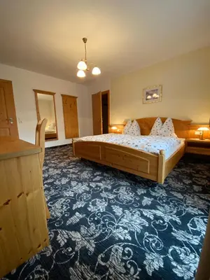 Ein Bett oder Betten in einem Zimmer der Unterkunft Penkhof