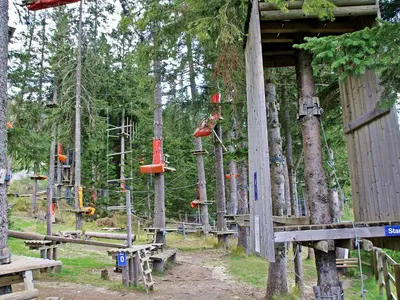 Ein Kinderspielbereich in der Unterkunft Chalet Astrid by Interhome