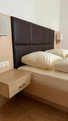 Ein Bett oder Betten in einem Zimmer der Unterkunft Apartment Römerhaus