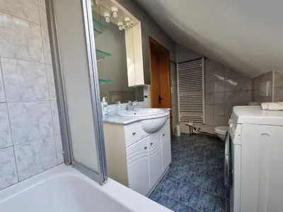 Ein Badezimmer in der Unterkunft Ferienwohnungen Viktoria Buchegger