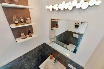 Ein Badezimmer in der Unterkunft Apartment Hauser Kaibling