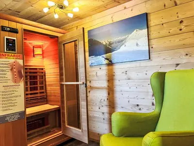 Ein Sitzbereich in der Unterkunft Apartment Kirschbaum by Interhome