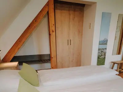Ein Bett oder Betten in einem Zimmer der Unterkunft Apartment Grimming by Interhome