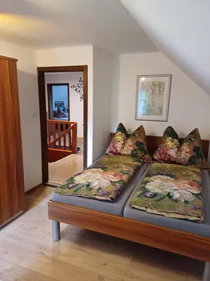 Ein Bett oder Betten in einem Zimmer der Unterkunft Appartement Steiner