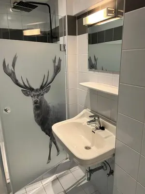 Ein Badezimmer in der Unterkunft Sunside Apartments