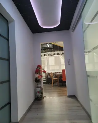 Ein Sitzbereich in der Unterkunft Siebter Himmel