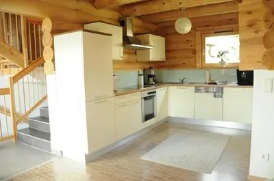 Küche/Küchenzeile in der Unterkunft Ferienhaus Stoiser