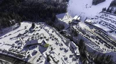 Campingplatz Mauterndorf im Winter