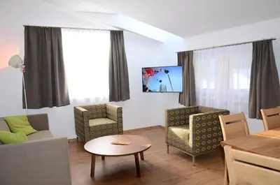 TV/Unterhaltungsangebot in der Unterkunft Apartment Haus Van der Leij