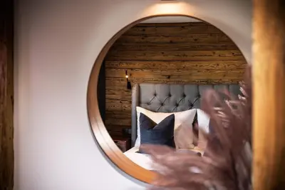 Ein Bett oder Betten in einem Zimmer der Unterkunft residenz5360