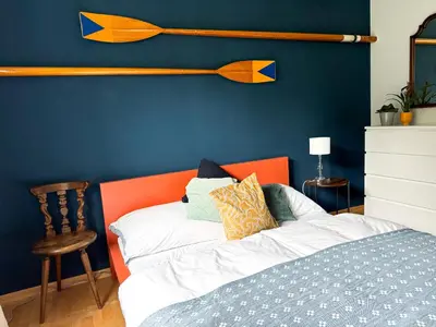 Ein Bett oder Betten in einem Zimmer der Unterkunft Lake Life