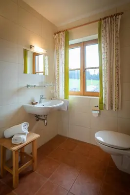 Ein Badezimmer in der Unterkunft Haus Hödlmoser