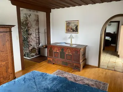 Ein Bett oder Betten in einem Zimmer der Unterkunft Haus Födinger