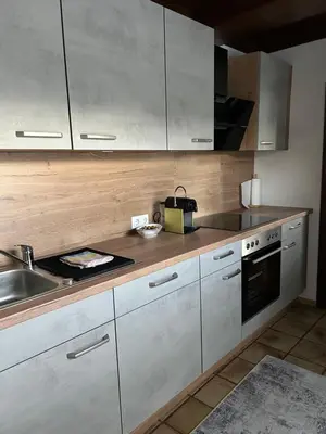 Küche/Küchenzeile in der Unterkunft Haus Födinger