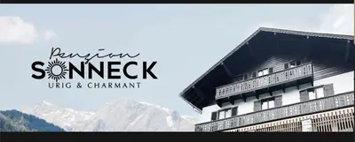 Ein allgemeiner Bergblick oder ein Berglick von der Pension aus