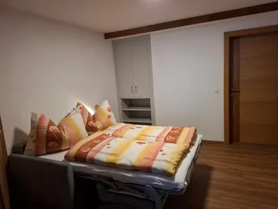 Ein Bett oder Betten in einem Zimmer der Unterkunft WG Appartment