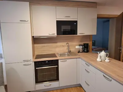 Küche/Küchenzeile in der Unterkunft WG Appartment