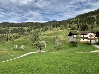Naturlandschaft in der Nähe des Ferienhauses