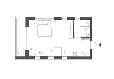 Grundriss der Unterkunft Haus Gerti