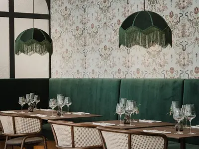 Ein Restaurant oder anderes Speiselokal in der Unterkunft Grand Elisabeth - 4 Sterne superior