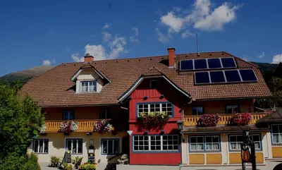 Das Gebäude in dem sich das Hotel befindet