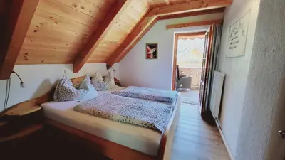Ein Bett oder Betten in einem Zimmer der Unterkunft Stodertraum 3 